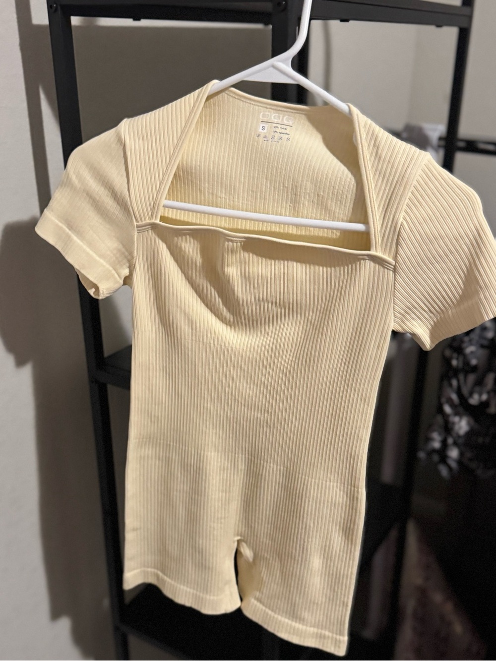 Ribbed One-Piece Romper